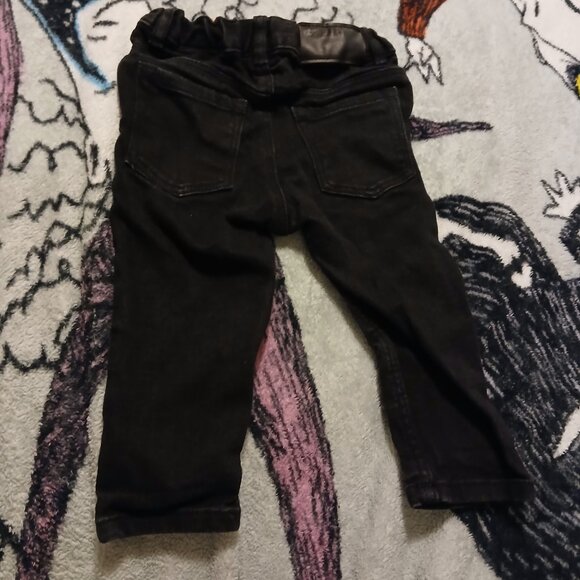 Baby H&M Conscious & Denim Slim Fit 4-6 Month Black Jeans Infant - Picture 2 of 6